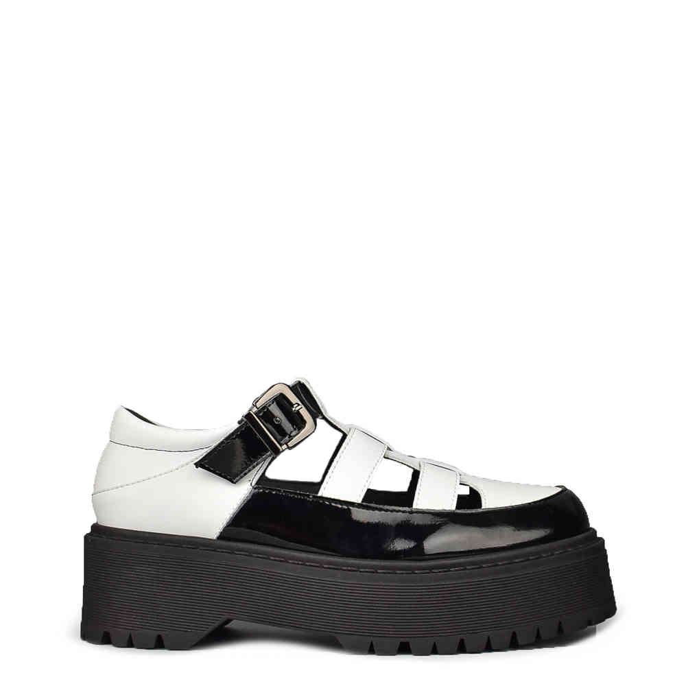 Altercore - Silvia Vegan Chaussures basses - Noir/Blanc